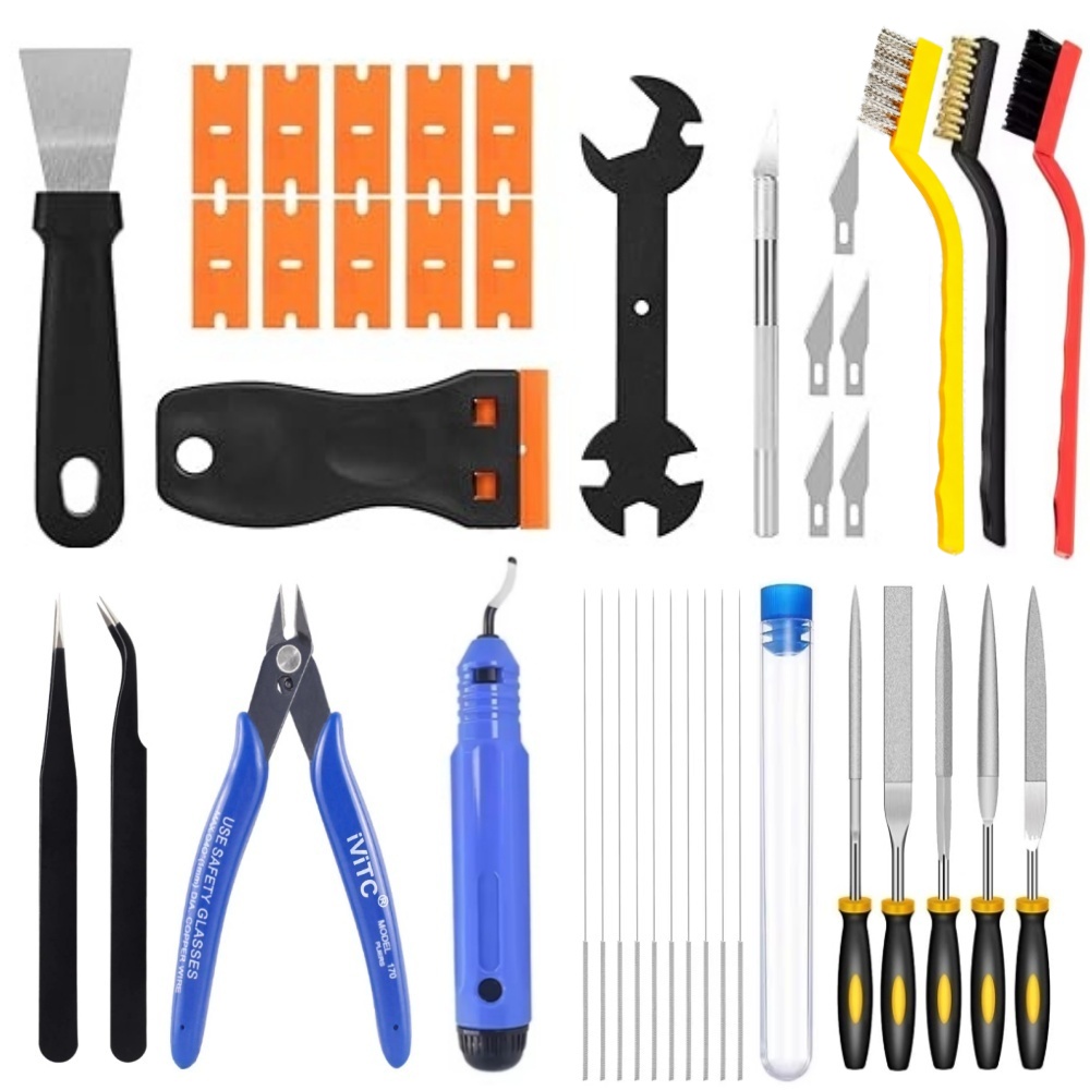 3D Printing Files - 40 szt. Narzędzi do drukarek 3D,