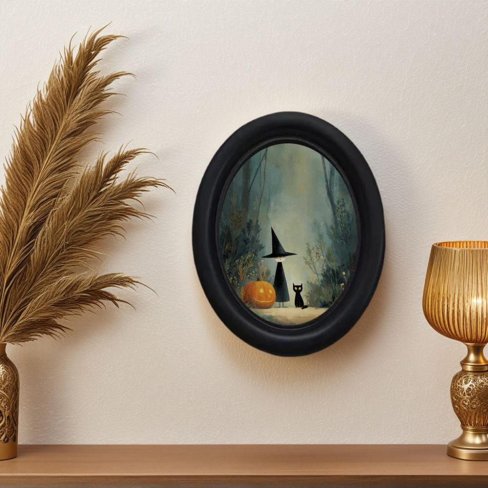 3D Printing Examples - Trójwymiarowa, vintage'owa dekoracja ścienna na Halloween