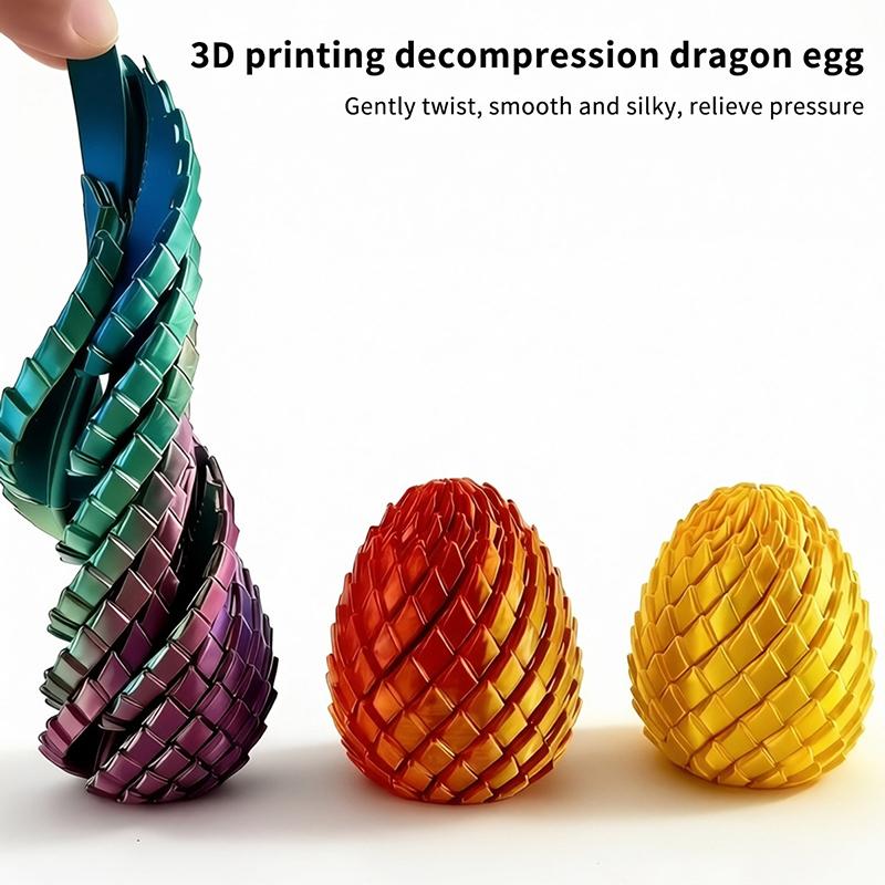 3D Printing Egg - Drukowane w 3D jajo smoka -