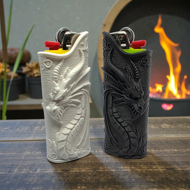 3D Printing Examples - Gotycki Wzorzysty Pokrowiec na Zapalniczkę z