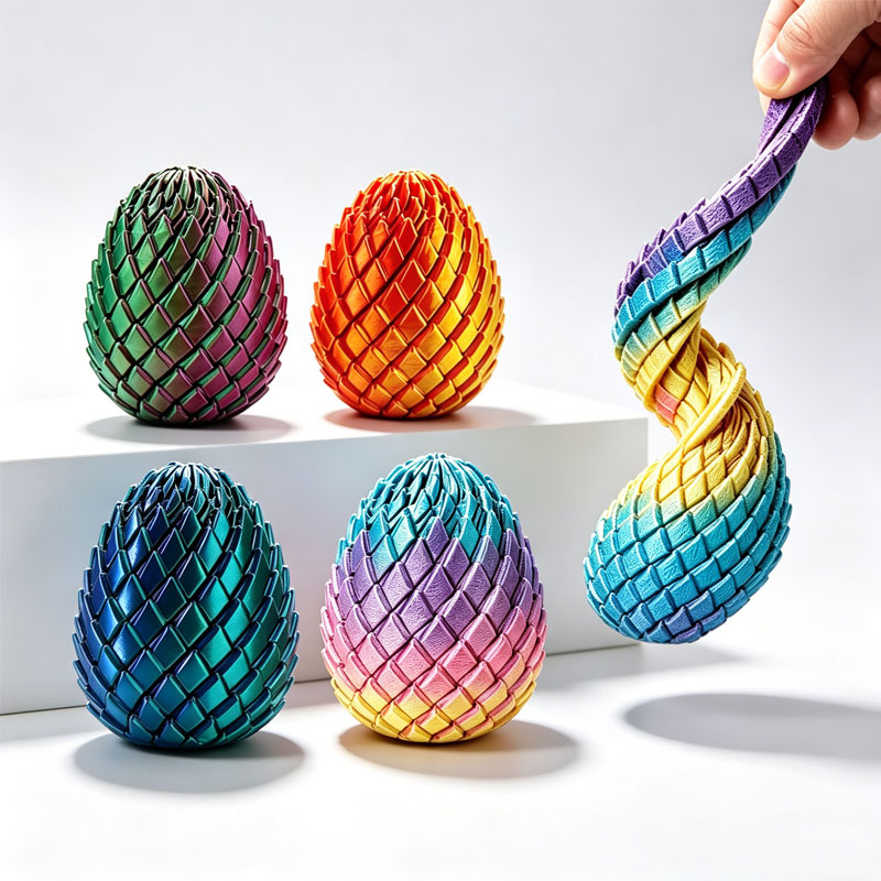 3D Printing Egg - Drukowane 3D Jajo Smoka – Zabawka