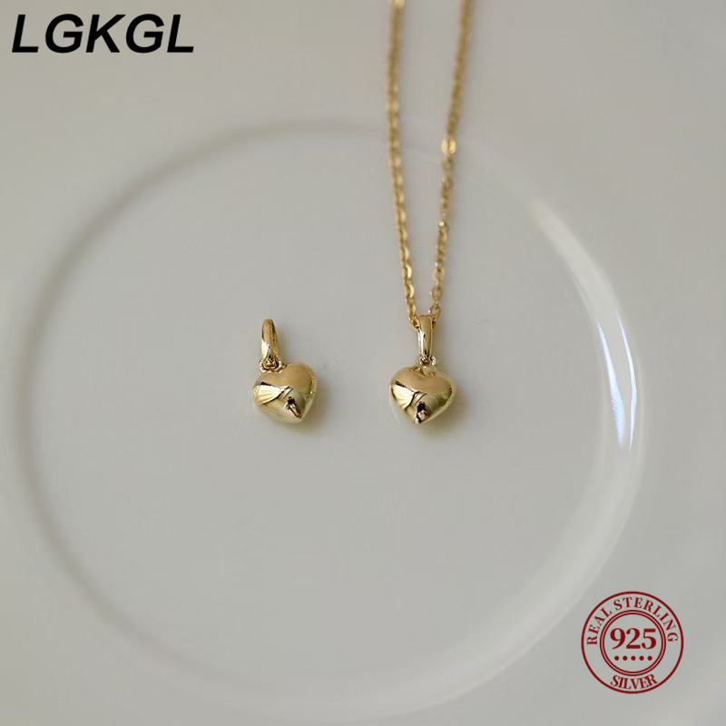 3D Printing Jewellery - LGKGL S925 srebro 14K pozłacane naszyjnik