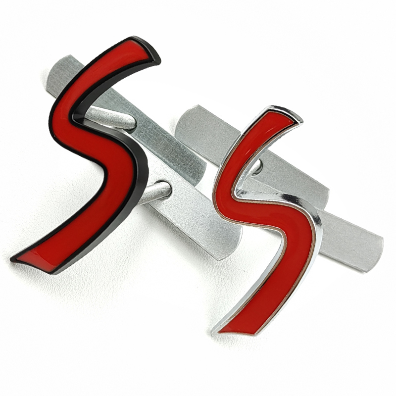 3D Printing Car - Naklejka samochodowa z logo 3D Metal