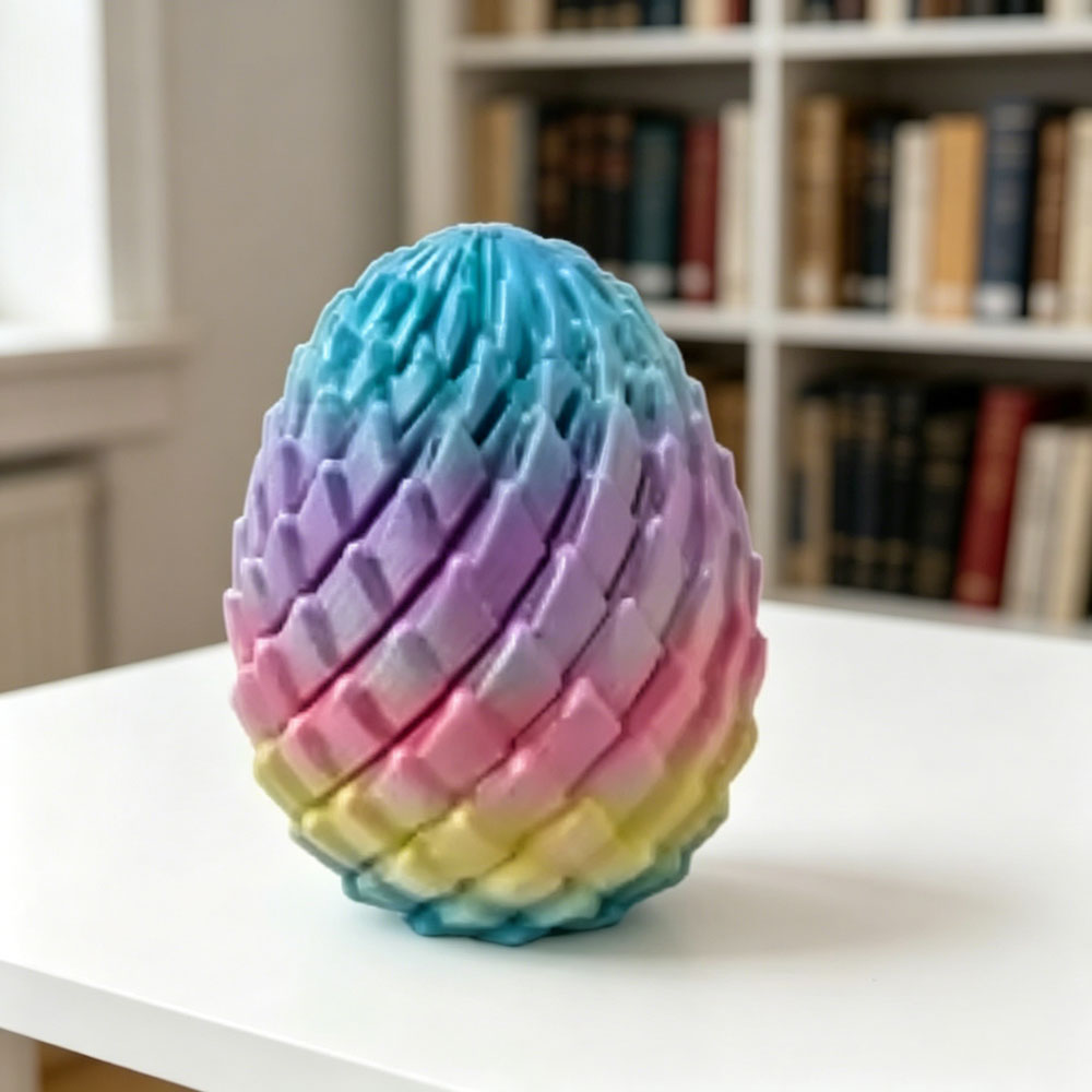 Zabawka antystresowa w kształc – 3D Printing Egg recenzja i cena