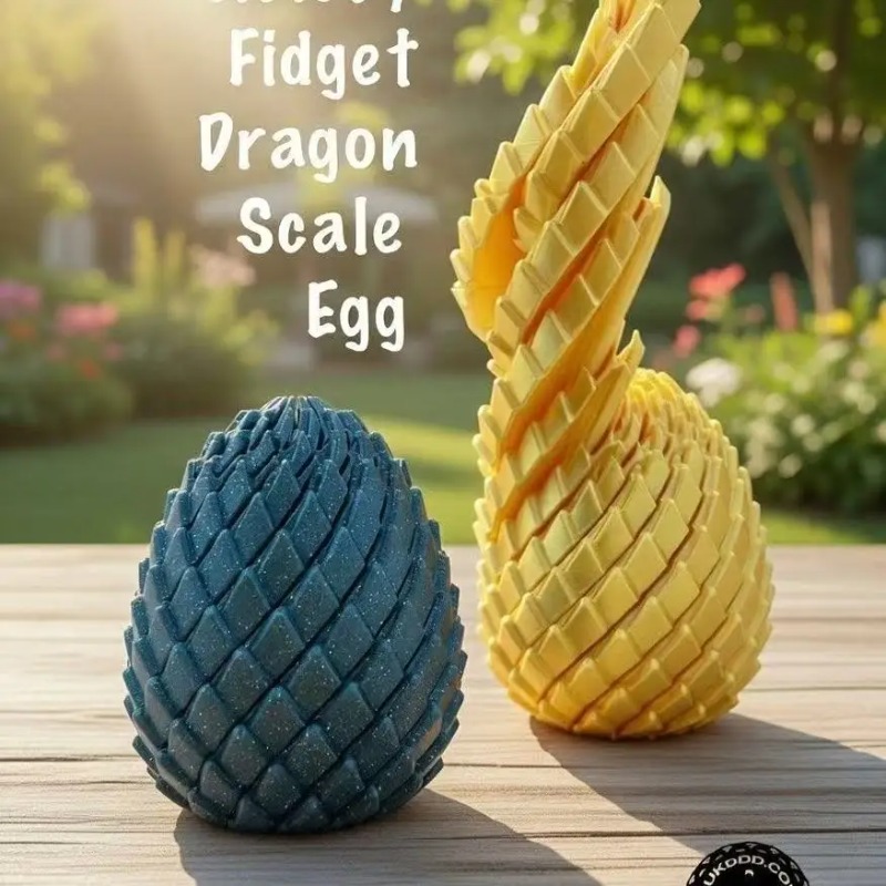 Drukowane w 3D spiralne jajo s – 3D Printing Egg recenzja i cena