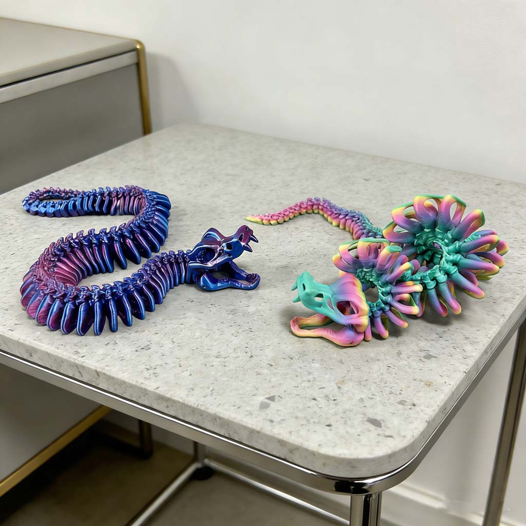 Statua Węża z Drukowanego Mate – 3D Printing Mockup recenzja i cena
