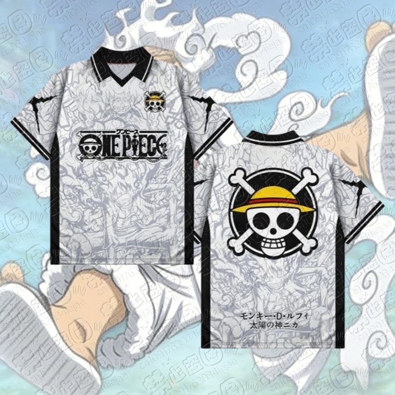Koszulka z nadrukiem 3D Luffy  – 3D Printing Examples recenzja i cena