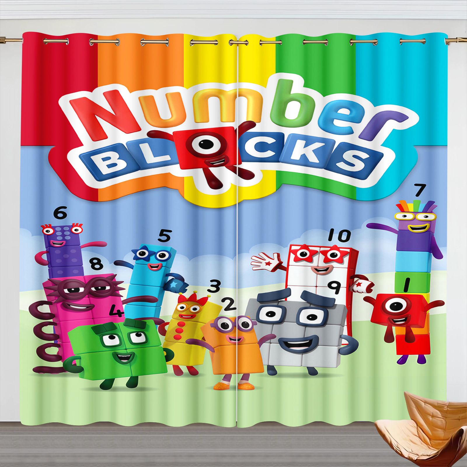 Zasłony z motywem Numberblocks – 3D Printing Examples recenzja i cena