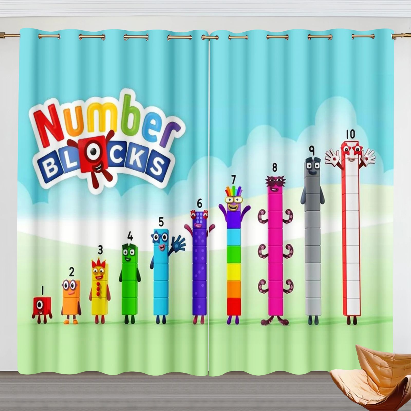 Zasłony z motywem Numberblocks – 3D Printing Examples recenzja i cena