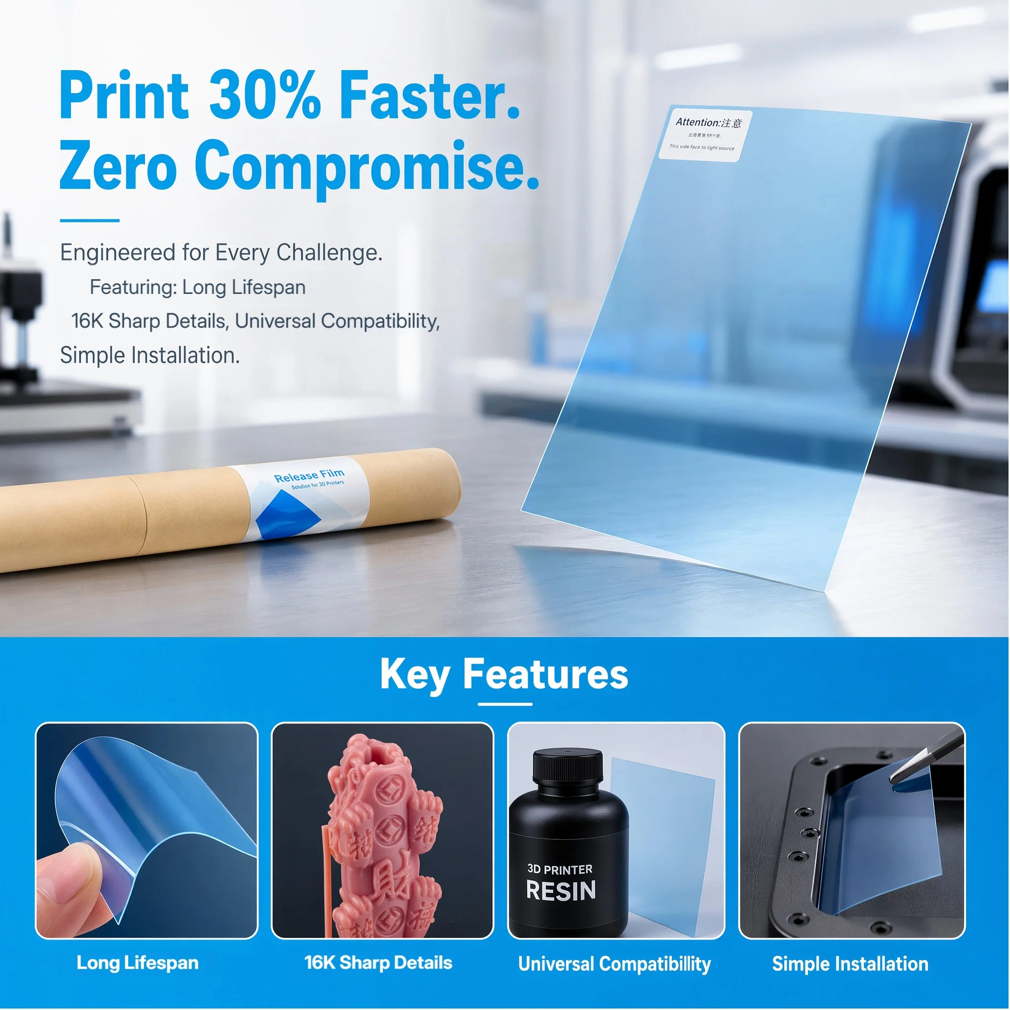 Folia ACF o wysokiej prędkości – 3D Printing Pdf recenzja i cena