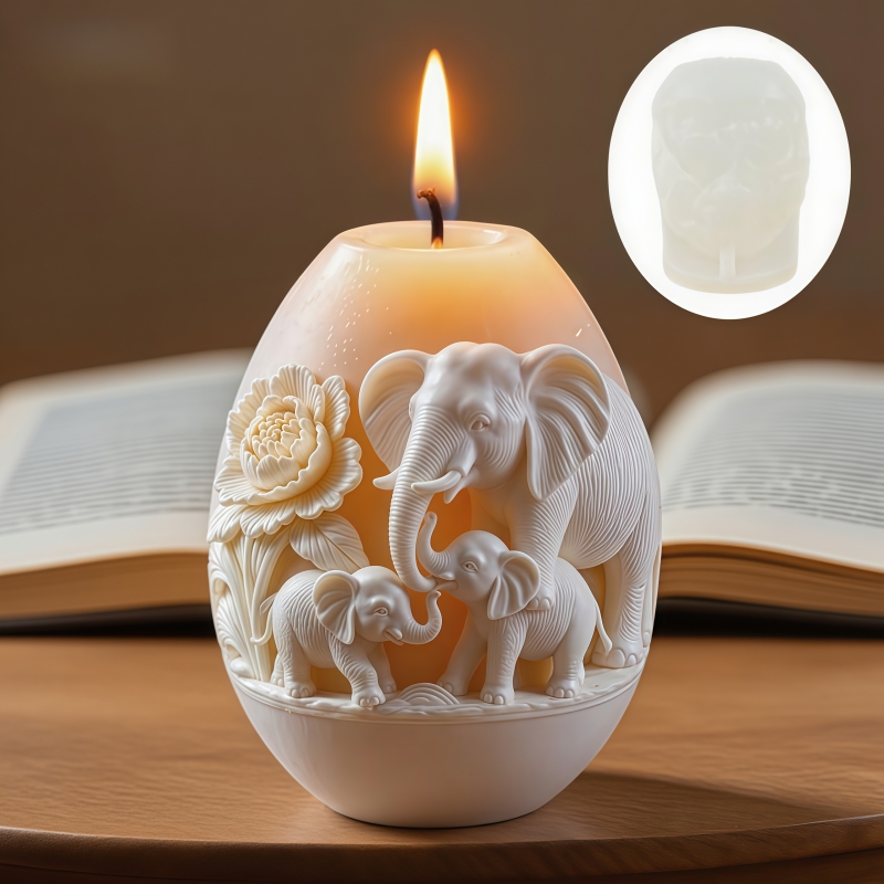 Forma silikonowa do świec w ks – 3D Printing Egg recenzja i cena