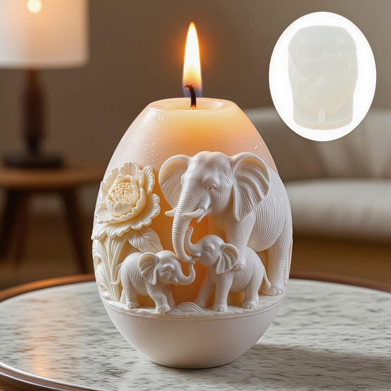 Forma silikonowa do świec w ks – 3D Printing Egg recenzja i cena